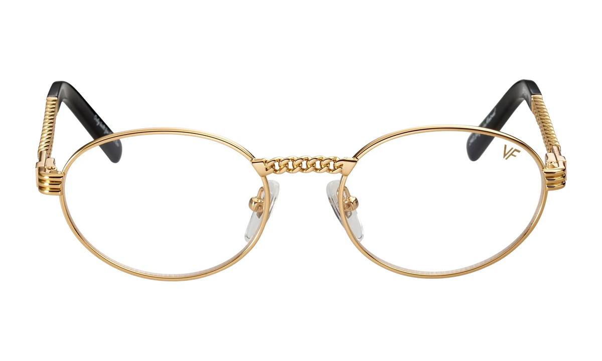 Pac Cuban Link Edition 24KT "Yellow Gold / Clear" CLPC2 0005 16B2