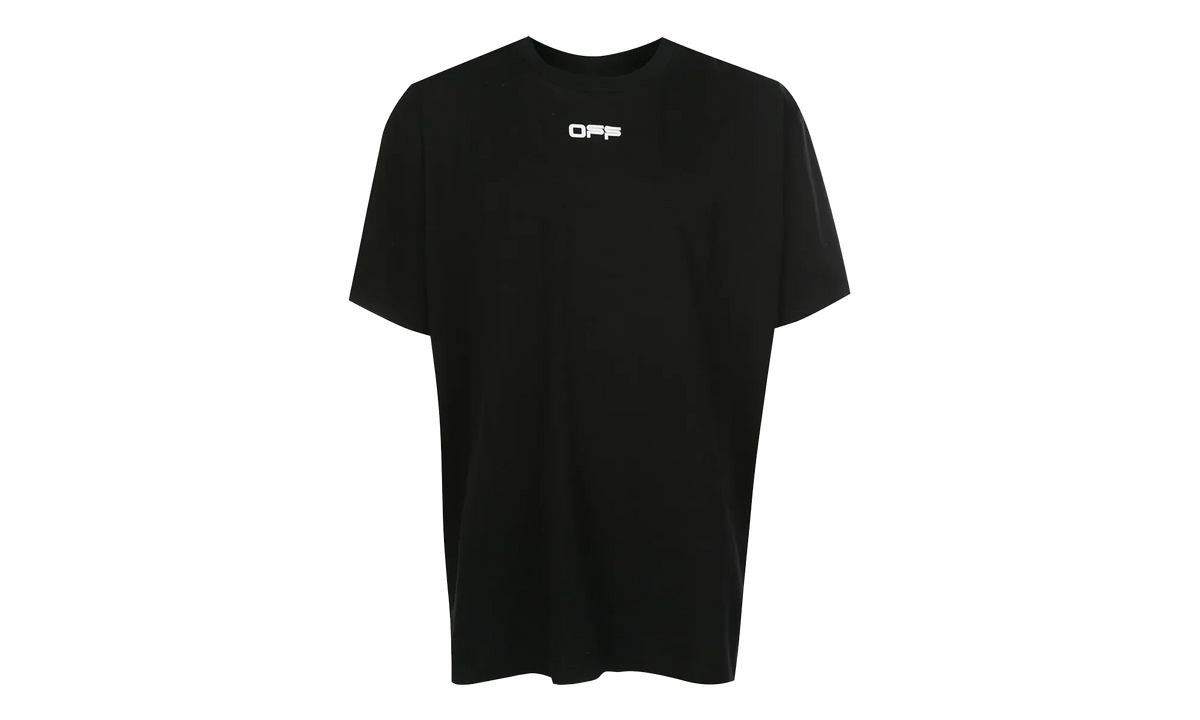 Airport Tape Oversize T-Shirt "Black" OMAA038S201850031088