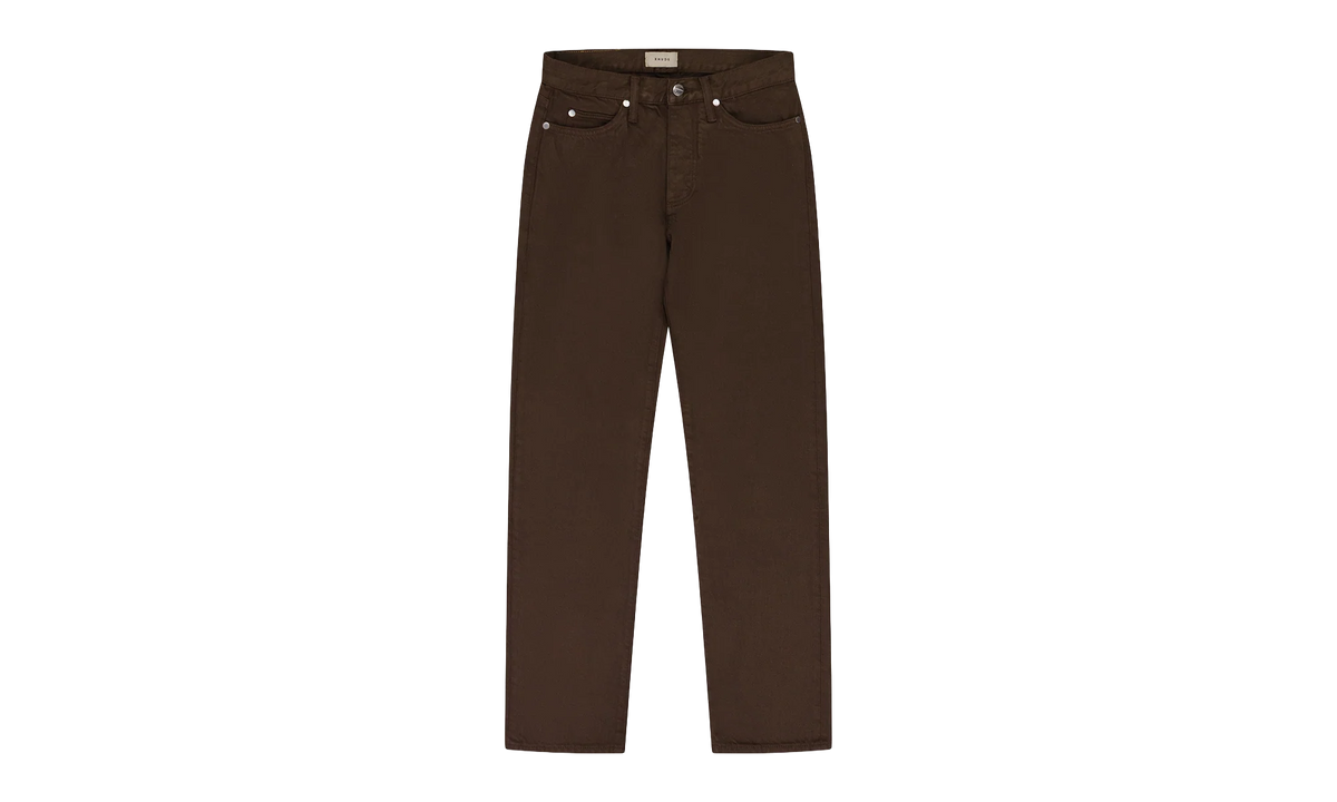 Classic Denim Straight-fit Jeans "Brown" RHD MJNS 0033