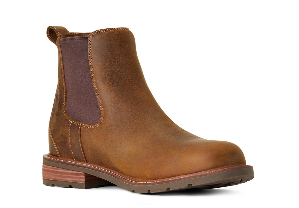 Ariat Weathered Brown Wexford Waterproof Mens Boots 10034032