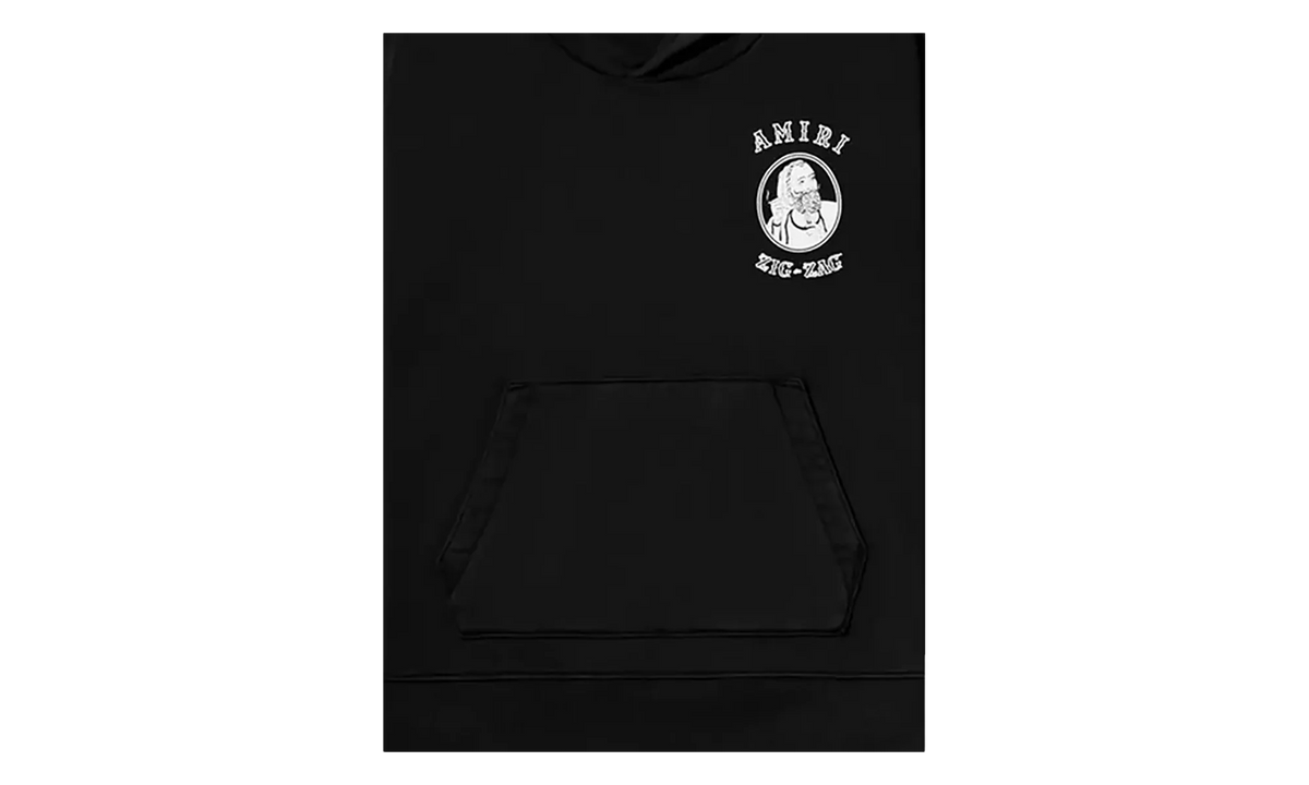 X ZIG ZAG HOODIE "Black" SS22MJL010