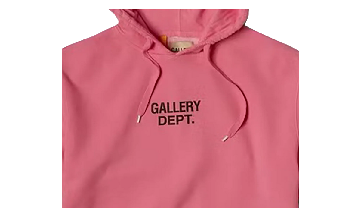 Centered Logo Hoodie Hoodie "Pink" GD017