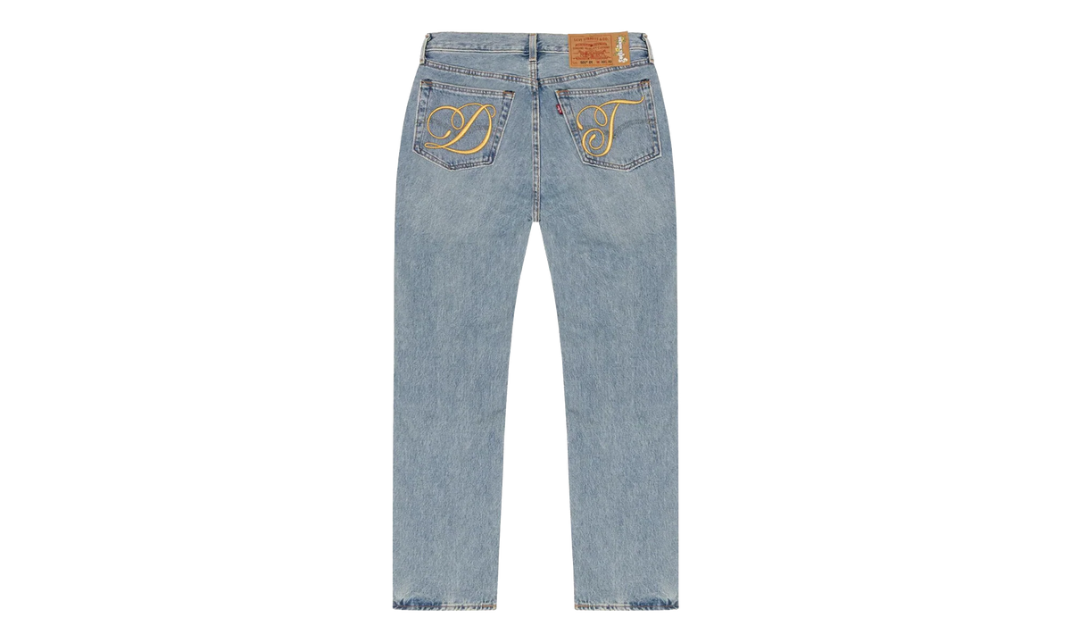 DT Metallic Gold Script 501 "Light Wash" DT397