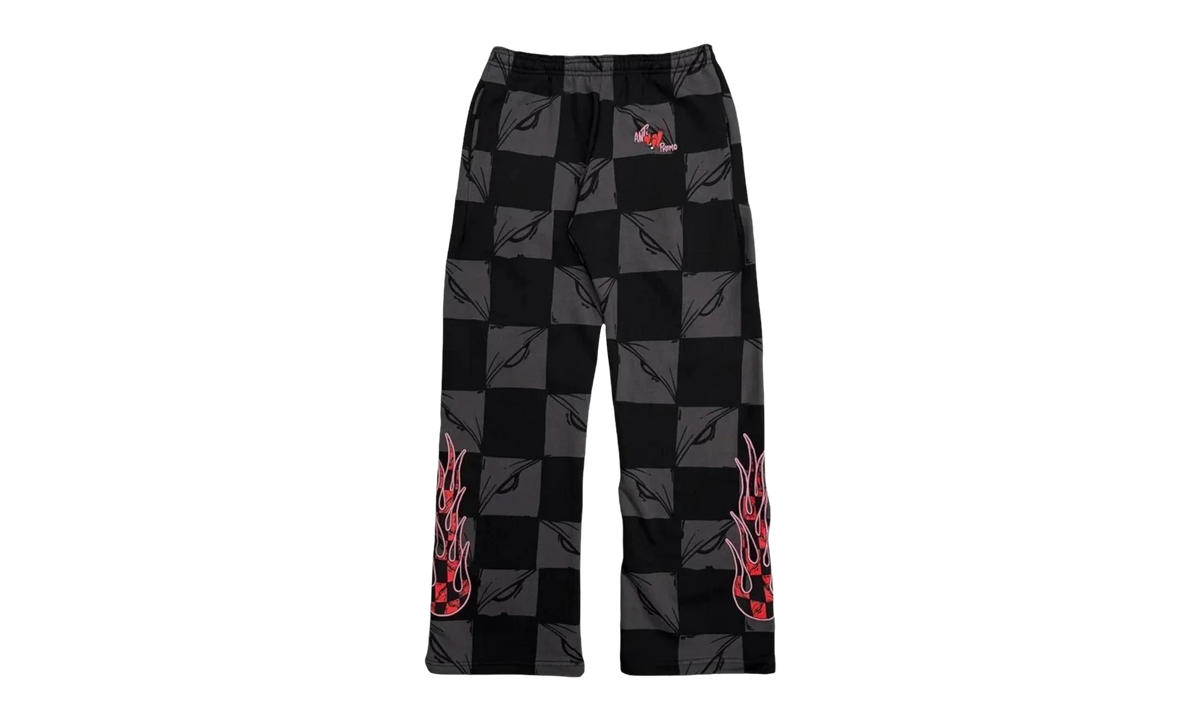Anti Promo 99 Eyes ATL Flame Sweatpants "Black / Grey" MB16