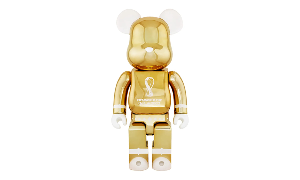 Bearbrick FIFA World Cup Qatar 2022 "Gold - 1000%" MEDI3038
