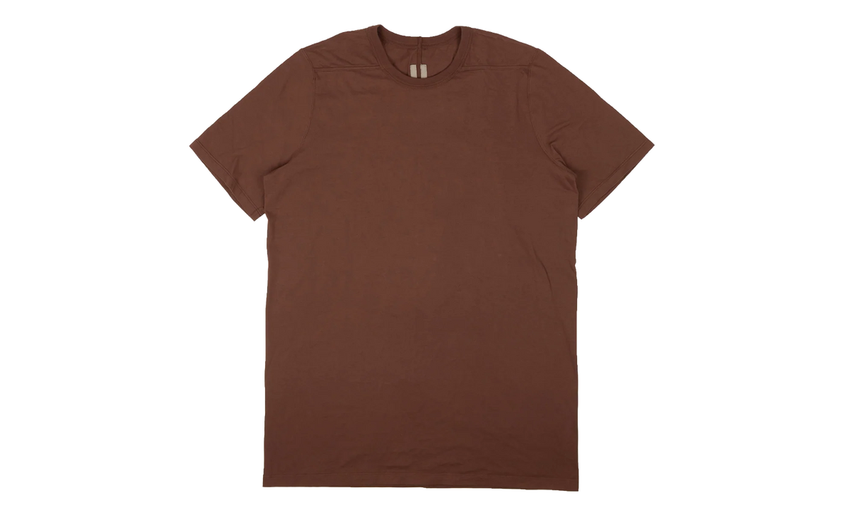 Throat Cotton Level Short Sleeve T-Shirt "Brown" TCLS001