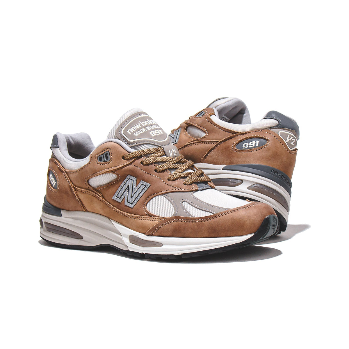 New Balance Unisex 991v2 Coco Mocca Made In UK U991TB2