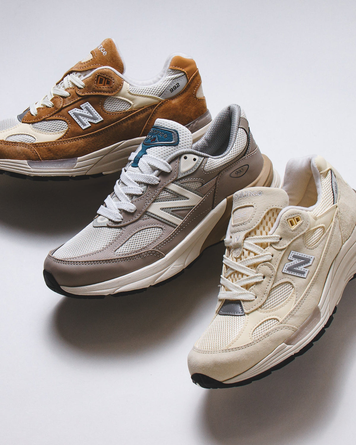 New Balance Unisex Made in USA 990v6 Light Mushroom U990MM6