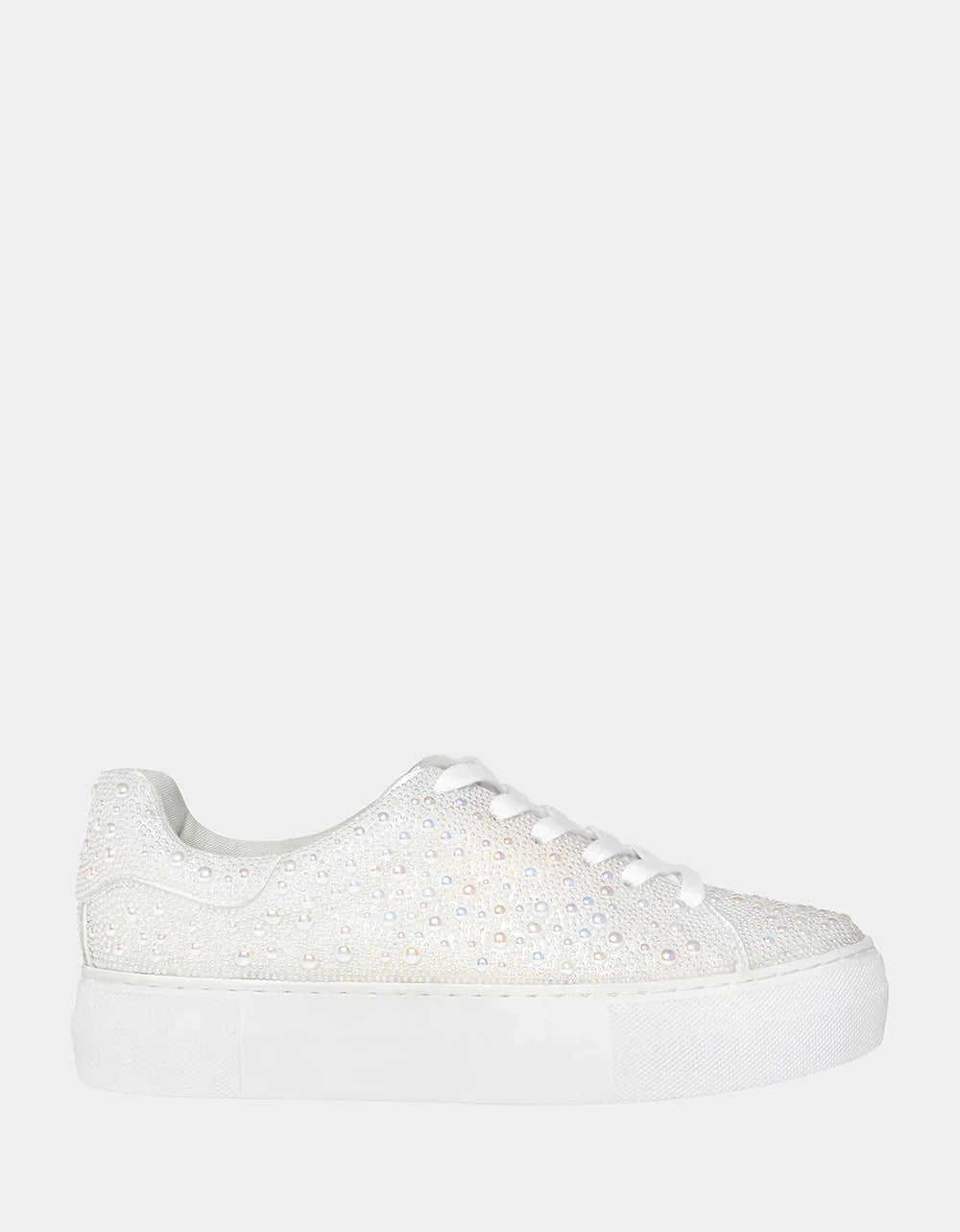 Sidney Sparkle Sneaker - Pearl