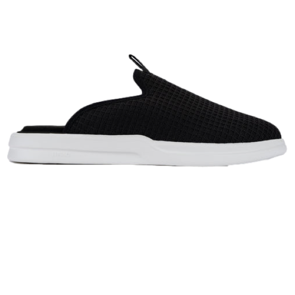 Pelli Jet Black/ Lily white
